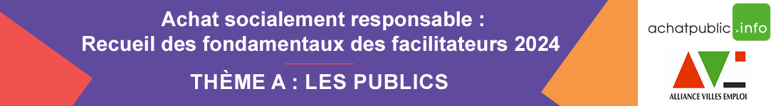  Recueil des fondamentaux des facilitateurs 2024 : Les publics