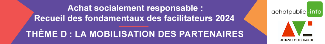 Recueil des fondamentaux des facilitateurs : La mobilisation des partenaires