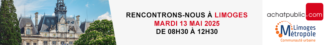 Rencontrons-nous à Limoges, le mardi 13 mai 2025
